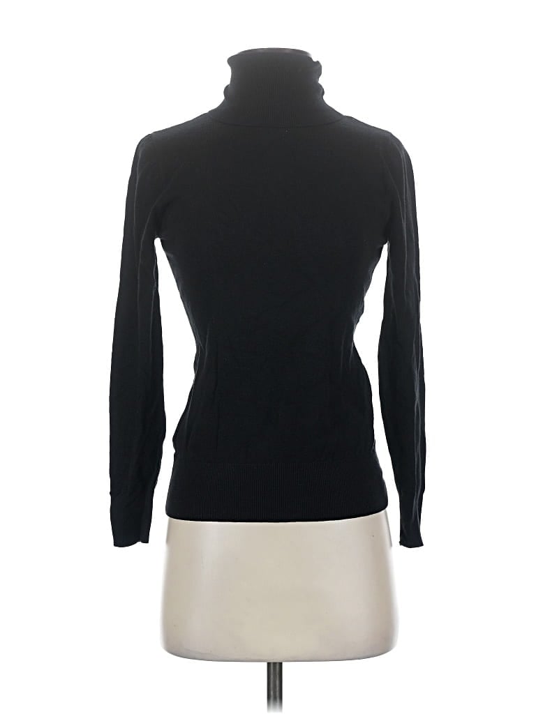 Pre-owned Cielo Turtleneck Sweater In Black