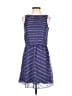 Gianni Bini 100% Polyester Stripes Blue Casual Dress Size XS - photo 1