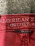 American Eagle Outfitters Color Block Burgundy Jeans Size 6 - photo 7