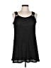 Portocruz 100% Polyester Black Sleeveless Top Size L - photo 1