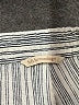 Soft Surroundings 100% Linen Stripes Silver Linen Pants Size XXS (estimated) - photo 7