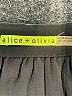 Alice + Olivia Solid Black Formal Skirt Size 2 - photo 4