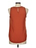 J.Crew 100% Polyester Orange Sleeveless Blouse Size 6 - photo 2
