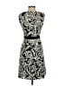 Tabitha 100% Cotton Graphic Black Cocktail Dress Size 0 - photo 2