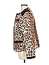 Chico's 100% Cotton Animal Print Brown Jacket Size Lg (2) - photo 5