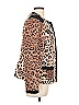 Chico's 100% Cotton Animal Print Brown Jacket Size Lg (2) - photo 4