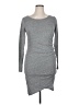 Leith Solid Gray Casual Dress Size XL - photo 1