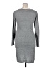 Leith Solid Gray Casual Dress Size XL - photo 2