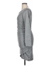 Leith Solid Gray Casual Dress Size XL - photo 5