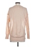 MNG Metallic Pink Turtleneck Sweater Size S - photo 2