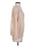 MNG Metallic Pink Turtleneck Sweater Size S - photo 4