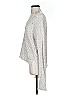If It Were Me Metallic Silver Pullover Sweater Size XS - photo 5
