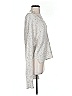 If It Were Me Metallic Silver Pullover Sweater Size XS - photo 4