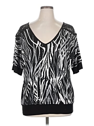 Fashion Bug Short Sleeve Blouse (view 1)