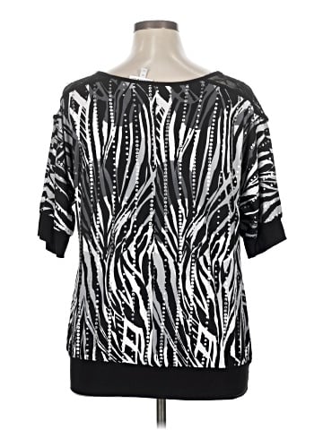 Fashion Bug Short Sleeve Blouse (view 2)