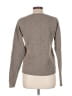 Linda Allard Ellen Tracy Metallic Tan Wool Pullover Sweater Size L - photo 2