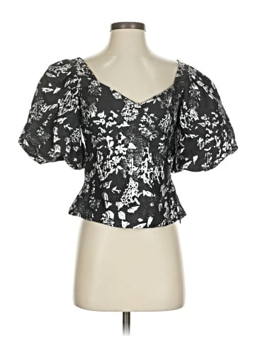 Jonathan Simkhai Short Sleeve Blouse (view 1)