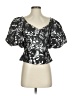 Jonathan Simkhai Black Short Sleeve Blouse Size 0 - photo 1