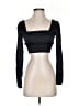 Zara Black Long Sleeve Top Size XS - photo 1