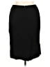 Oleg Cassini 100% Polyester Solid Black Formal Skirt Size 14 - photo 2