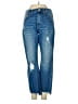 Madewell Hearts Blue Jeans Size 25 waist - photo 1