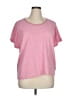 Stella Parker Pink Short Sleeve Top Size XL (estimated) - photo 1