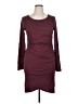 Leith Solid Burgundy Cocktail Dress Size XL - photo 1