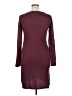 Leith Solid Burgundy Cocktail Dress Size XL - photo 2