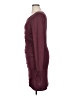 Leith Solid Burgundy Cocktail Dress Size XL - photo 5