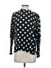 Zara Polka Dots Black Long Sleeve Blouse Size S - photo 1