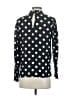 Zara Polka Dots Black Long Sleeve Blouse Size S - photo 2