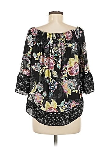Valerie Stevens 3/4 Sleeve Blouse (view 2)