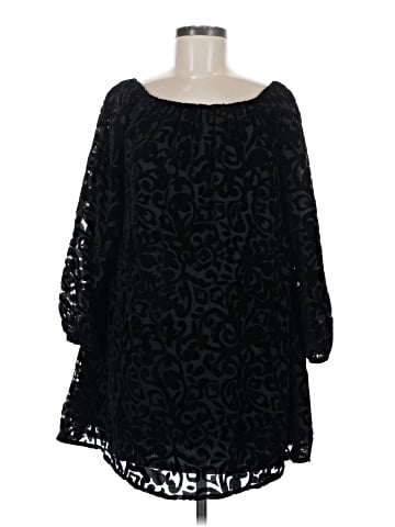 Ecote 3/4 Sleeve Blouse (view 1)