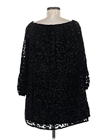 Ecote 3/4 Sleeve Blouse (view 2)