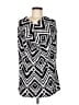 Belldini Black Long Sleeve Blouse Size L - photo 1