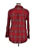 Treasure & Bond Plaid Red Long Sleeve Button-Down Shirt Size XL - photo 2