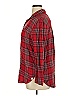 Treasure & Bond Plaid Red Long Sleeve Button-Down Shirt Size XL - photo 5