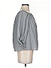MICHAEL Michael Kors Gray 3/4 Sleeve Blouse Size S - photo 4