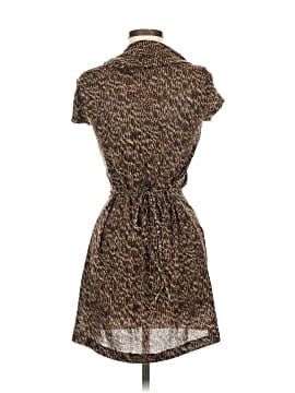 sachin and babi light blue dress Casual Convo Leopard Dress  Impressions Online Boutique