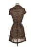 Speechless Animal Print Brown Casual Dress Size M - photo 2