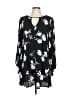 Black Bead 100% Rayon Black Long Sleeve Blouse Size L - photo 1