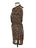 Speechless Animal Print Brown Casual Dress Size M - photo 5