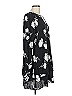 Black Bead 100% Rayon Black Long Sleeve Blouse Size L - photo 4