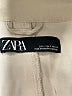 Zara Gray Tan Trenchcoat Size S - photo 6