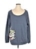 Instant Message Blue Sweatshirt Size 4 - photo 1