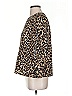 J.Crew 100% Cotton Animal Print Brown Long Sleeve Blouse Size XS - photo 5
