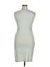 Leith Solid Gray Casual Dress Size XL - photo 2