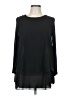 Unbranded Black Long Sleeve Blouse Size L (estimated) - photo 1
