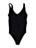 Zara Solid Black One Piece Swimsuit Size M - photo 1