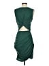 Unbranded Solid Green Cocktail Dress Size S - photo 2